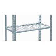 GLOBAL EQUIPMENT Additional Shelf Level Boltless Wire Deck 36"W x 24"D - Gray 717497